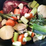 HOME-MADE BEEF STOCK In SLOW-COOKER