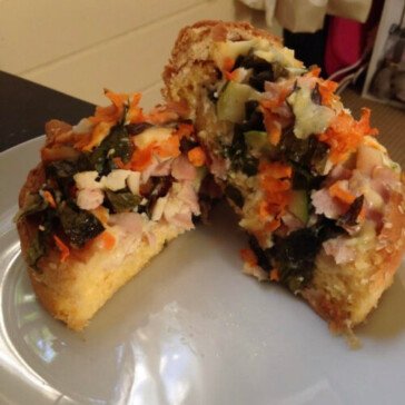Hearty bread boats