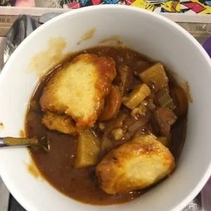 Irish Beef-Guinness Stew-Dumplings