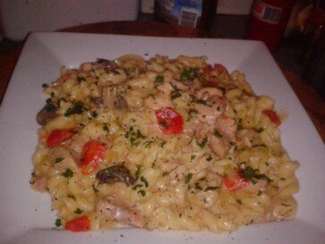  Lime & Garlic Chicken Pasta