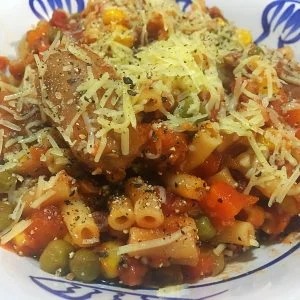 One Pot Sausage & Veg Pasta