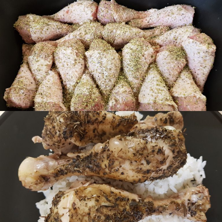 Simple Herbed Chicken Thighs