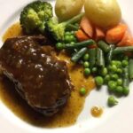 Slow Cooker Blade Steak with Port Sauce