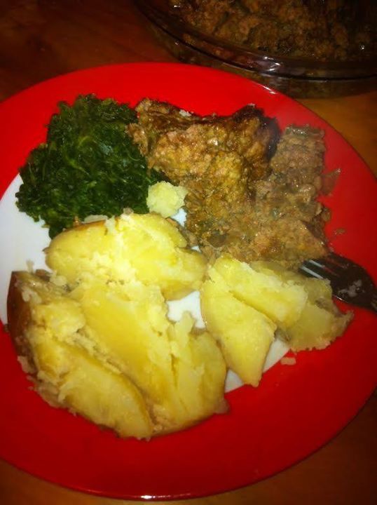 Slow Cooker Meatloaf and Potatoes