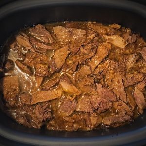 Slow Cooker Mississippi Pot Roast