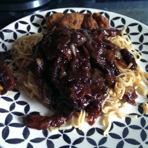 Sticky Honey Beef
