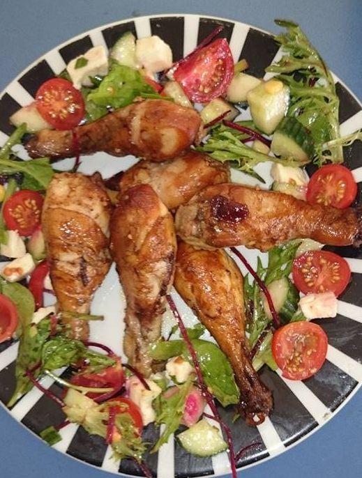 Sticky Saucy Spicy Legs