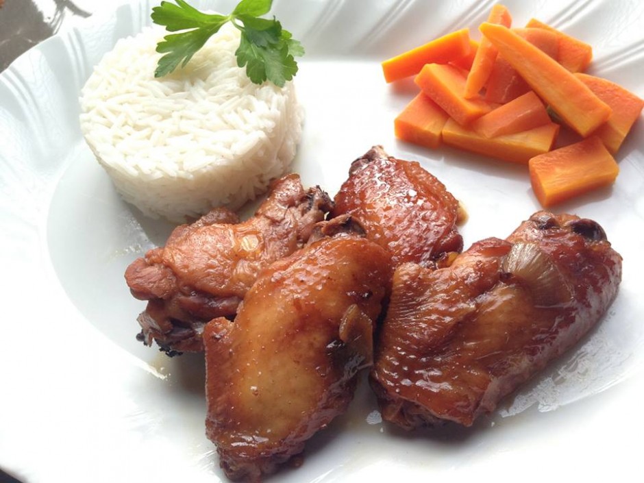 Sticky Teriyaki Chicken Wings