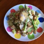 Warm Chicken Caesar Salad