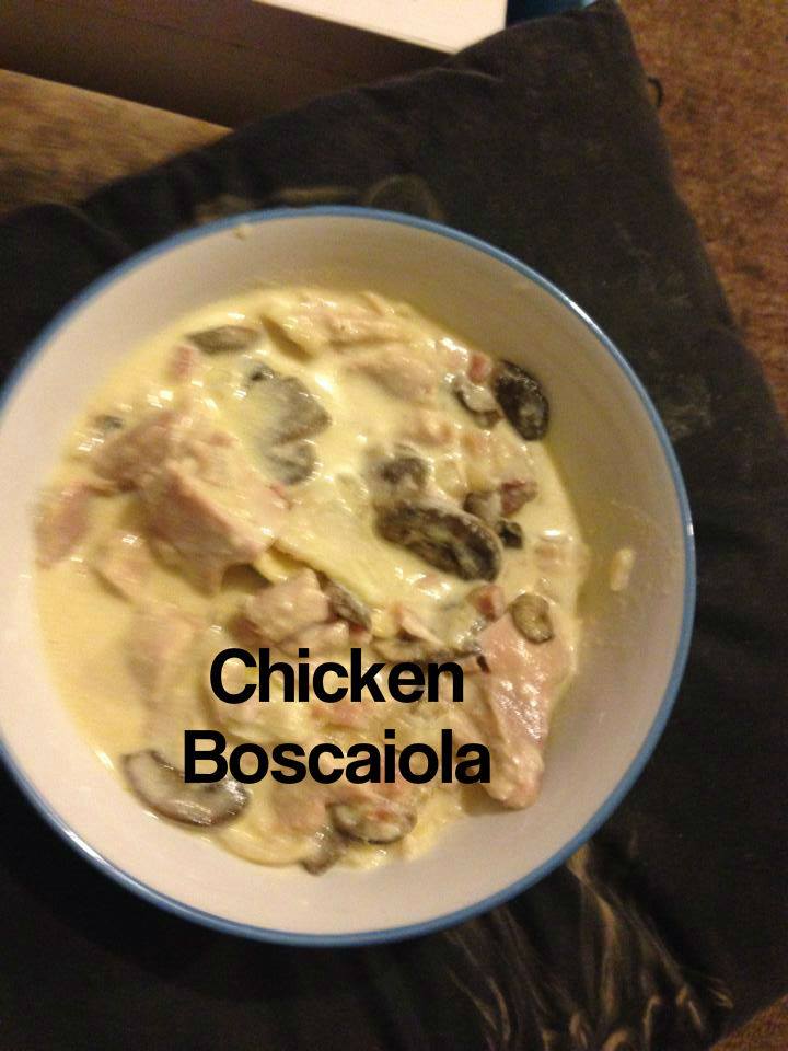 Yummy Chicken Boscaiola