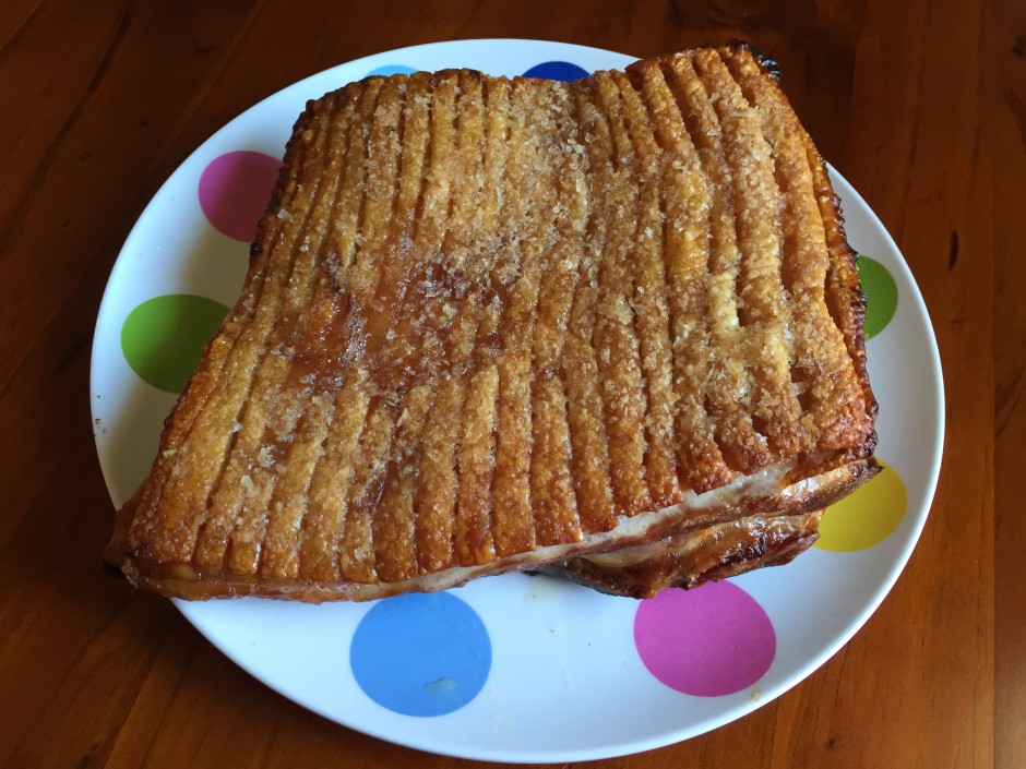 crispy-skinned pork belly-Slow-cooked