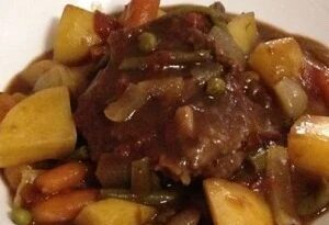 Beef Cheeks and Guinness Stew