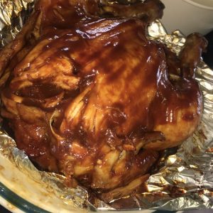Brown Sugar Marinated Chicken & Tomato Sauce