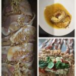 Chicken Roll in Apricot Sauce