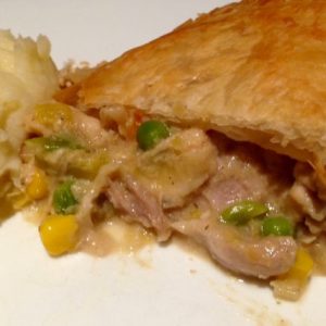 Chicken and Leek Pie Slow Cooker