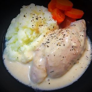 Chicken in Creamy Herb Gravy