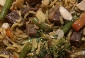 Chilli & Basil Beef with Vegetables