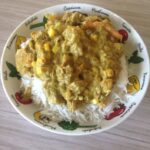 Creamy beef and potato curry