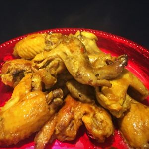 Mango Chutney Chicken Wings