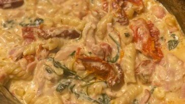 Decadent Creamy Chicken Pasta