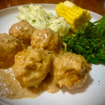 French Chicken Meatballs