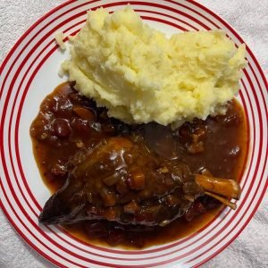 Rich Gravy Lamb Shanks
