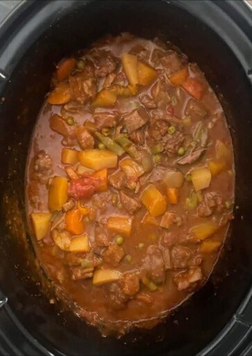 Slow-Cooker Beef and Veggie Stew