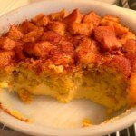 Crumpet Cinnamon Bread and Butter Pudding