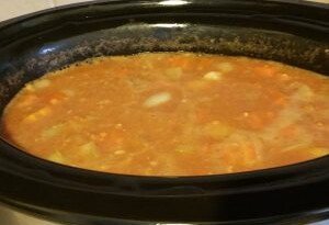 Red Lentil Vegetable Soup
