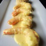 Slow Cooked Creamy Garlic King Prawns
