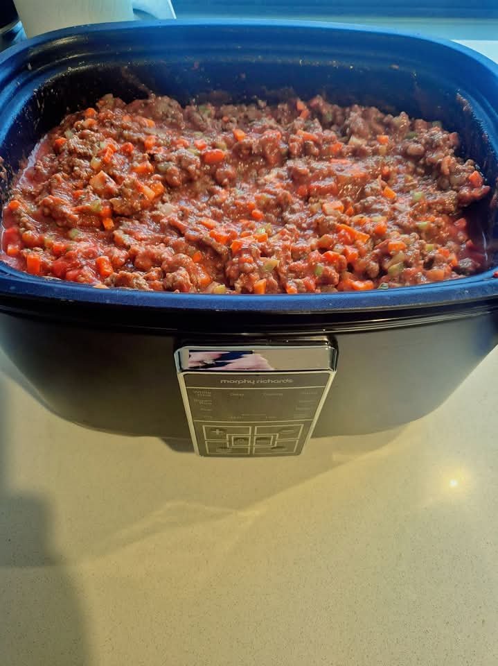 Slow Cooker Spaghetti Bolognese