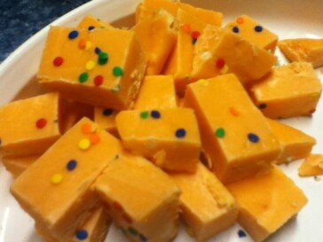 Slow Cooker Tangerine Fudge